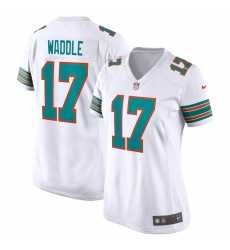 Women's Miami Dolphins #17 Jaylen Waddle White Vapor Untouchable Stitched NFL Jersey Dzhi,We sell and wholesale Women's Miami Dolphins #17 Jaylen Waddle White Vapor Untouchable Stitched NFL Jersey Dzhi on line form chian!